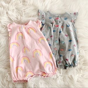Baby Girl Bubble Set! (Dinosaur & Rainbows) 🌈🦕